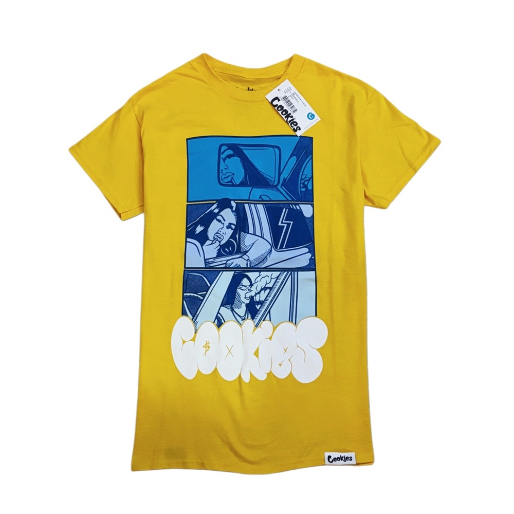 Cookies Yellow Graphic Tee